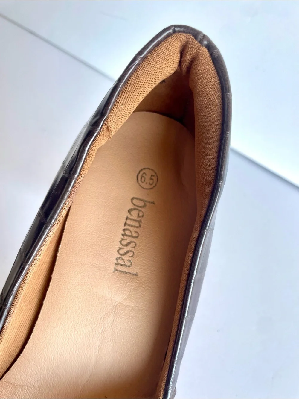 Benassal Women Dress Pumps Heels Orthopedic Bunion Shoes Size 6.5 EUC